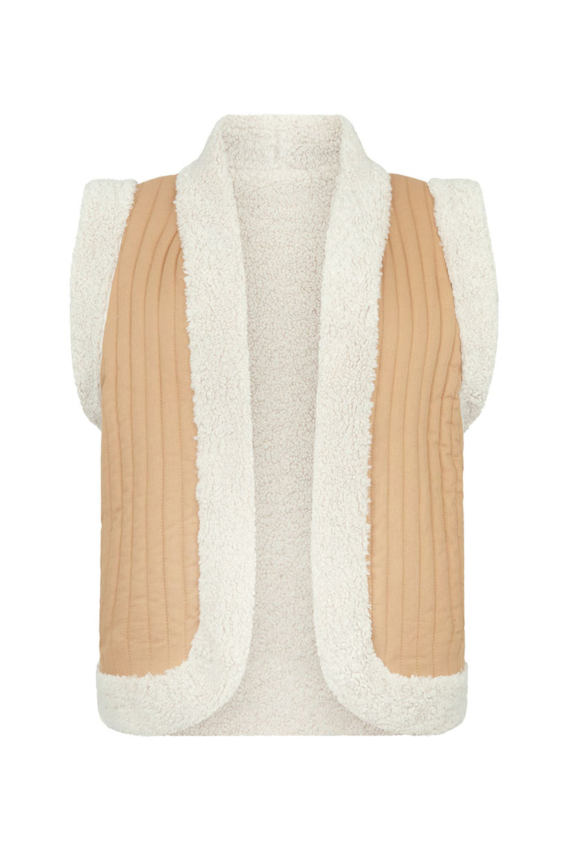 Belladonna Reversible Shearling Vest