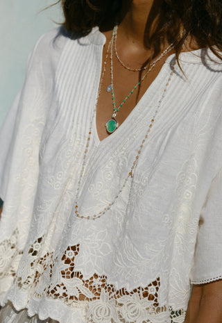 Kala Short Sleeve Blouse