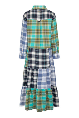High Tide Flannel Maxi Dress